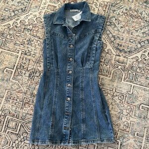 Abercrombie and Fitch Denim Shirt Dress